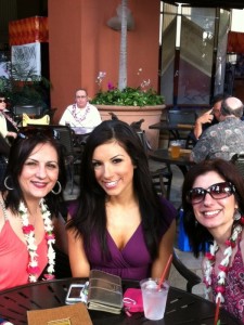 HTC Vanessa with family at Pro Bowl 2013