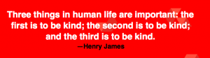 Henry James quote