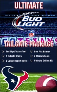 Win this Ultimate Tailgate Package from Bud Light & The Blonde Side