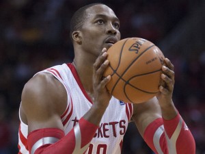 Dwight Howard having trouble from the charity stripe