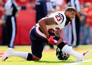 Arian Foster injured and out for season (photo via SI)