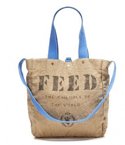 FEED bag - the perfect carry-on - looking good AND doing good!