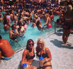 Vegas Day Club, Day 1 (not so bad, right?)