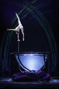 Waterbowl act at Cirque du Soleil Amaluna
