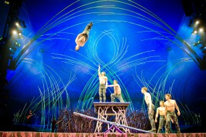 Teeterboard at Cirque du Soleil: Amaluna