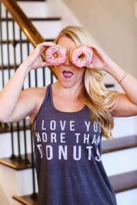 Win this tank on Instagram: Courtesy of The Blonde Side + Donut Judge Me
