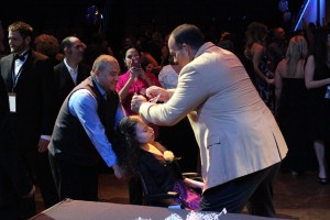 Pro Football Hall of Famer Bruce Matthews Crowning Kings and Queens of the Prom