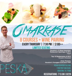 OMARKASE - Houston's Thursday night dinner spot! 