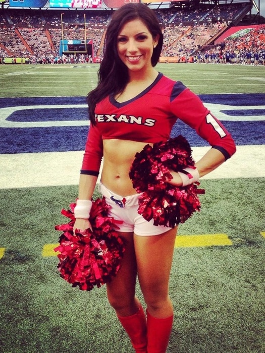 texans cheerleader outfit