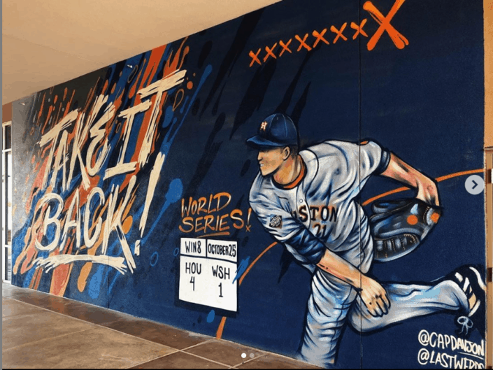 Where To Find All The 2019 Houston Astros Playoff Murals - The Blonde Side