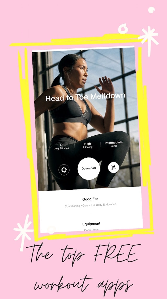 The Best Free Fitness Apps The Blonde Side