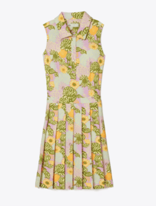 Cute yellow and green golf dress