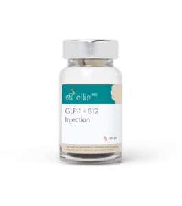 photo of a GLP-1 injection bottle